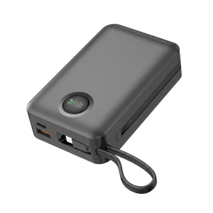Dexim 20.000 Mah 65W Lightning+Type-C Kablolu Hızlı Şarj Taşınabilir Güç Kaynağı