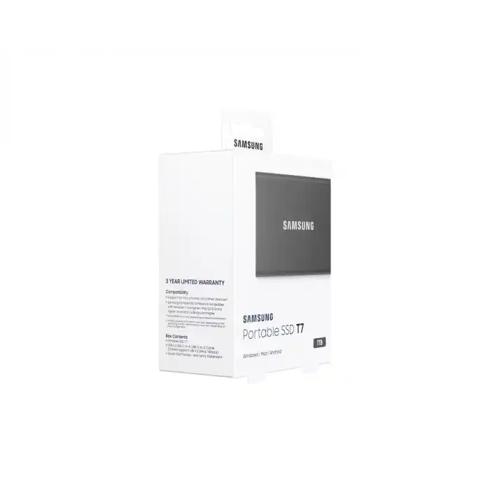 1TB SAMSUNG MU-PC1T0T/WW TAŞINABİLİR SSD T7 USB3.2
