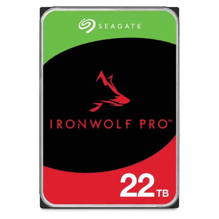 22TB SEAGATE IRONWOLF 7200 512M NAS ST22000NT001