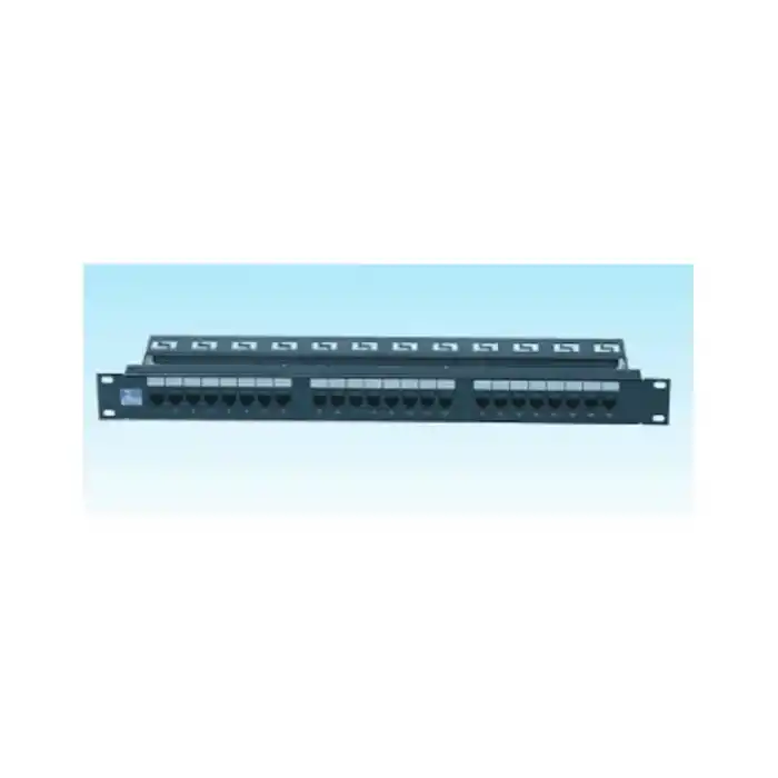 24 Port Cat6 UTP Patch Panel Dolu