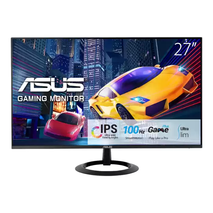 27 ASUS VZ27EHF IPS 1ms 100Hz EYECARE FLICKER-FREE ÇERÇEVESİZ DÜŞÜK MAVİ IŞIK M