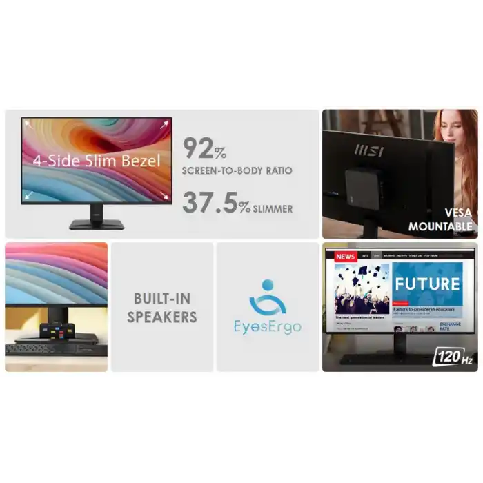 27 MSI PRO MP275 E2 1MS 120HZ IPS ADAPTIVE-SYNC