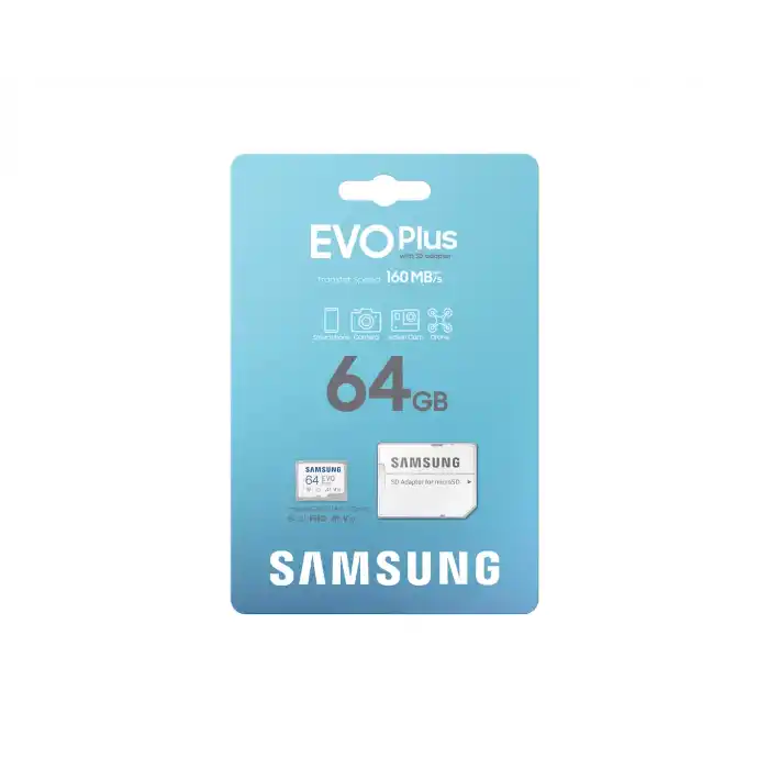 64GB SAMSUNG EVO PLUS MB-MC64SA/TR MICROSDXC