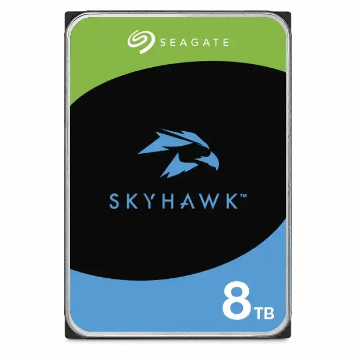 8TB SEAGATE SKYHAWK 5400RPM 256MB 7/24 ST8000VX009