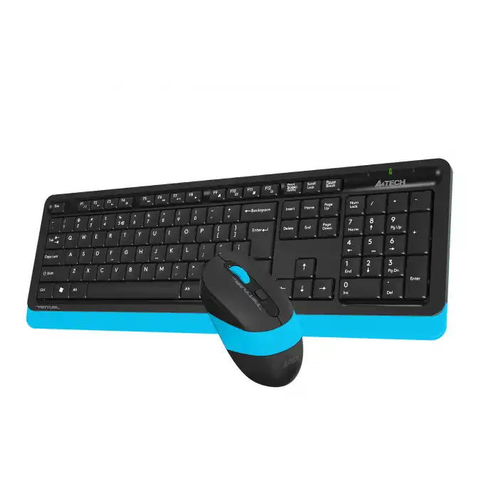 A4 TECH FG1010 Q 2.4 GHZ USB MAVİ KLAVYE+MOUSE KABLOSUZ SET