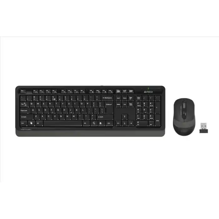 A4 TECH FG1010 Q Türkçe Kablosuz Gri 2000dpi Klavye+ Mouse