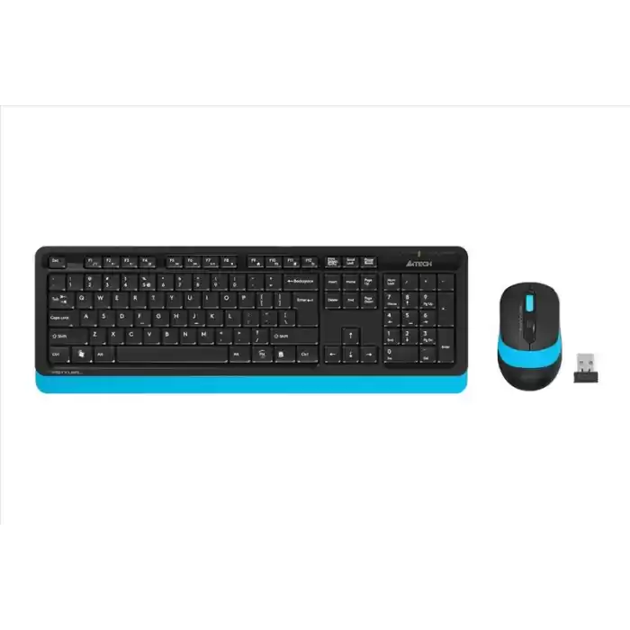 A4 TECH FG1010 Q Türkçe Kablosuz Mavi 2000dpi Klavye+ Mouse