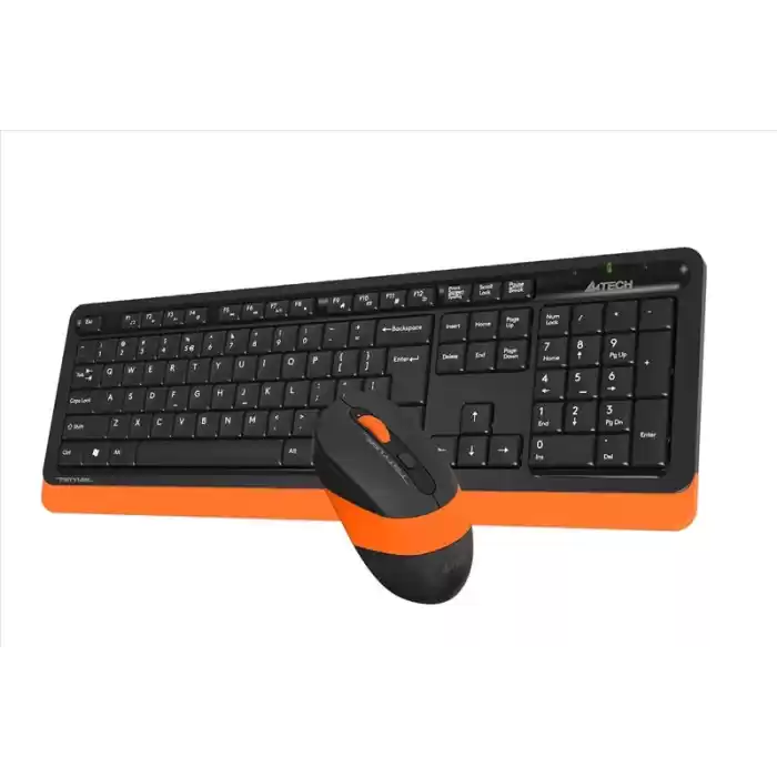 A4 TECH FG1010 Q Türkçe Kablosuz Turuncu 2000dpi Klavye+ Mouse