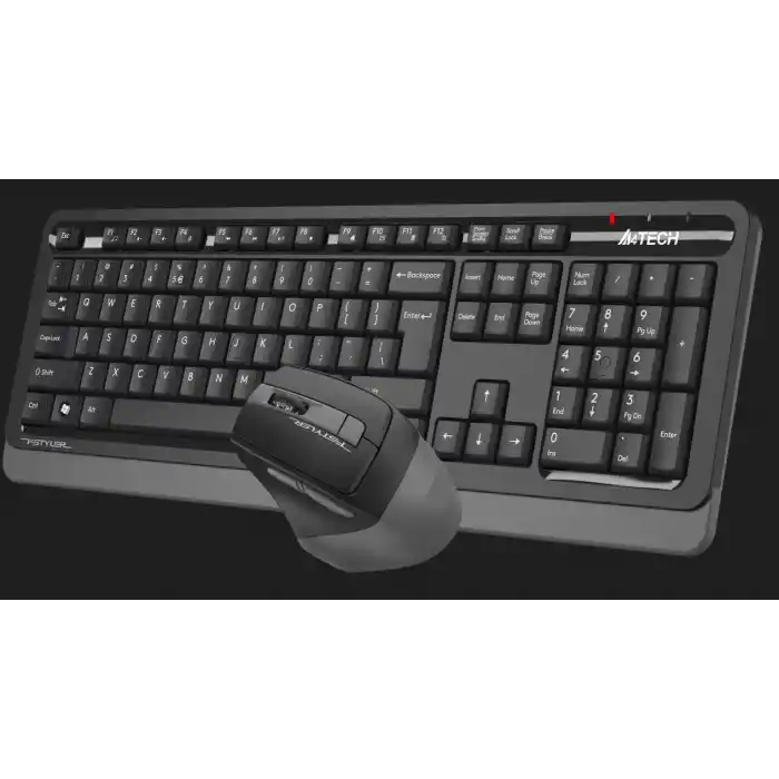 A4 TECH FG1035 Q Türkçe Kablosuz Gri 2000dpi Klavye+ Mouse