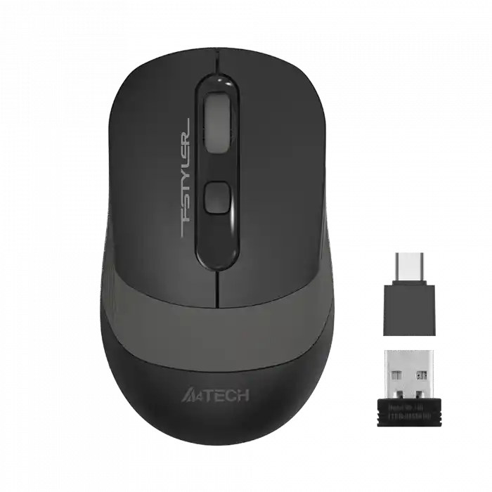 A4 TECH FG10CS OPTIK MOUSE SILENT GRİ 2000 DPI