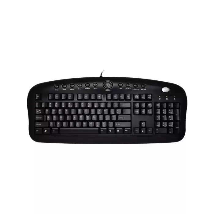 A4 TECH KB-28G Q Türkçe USB Multimedya Siyah Klavye