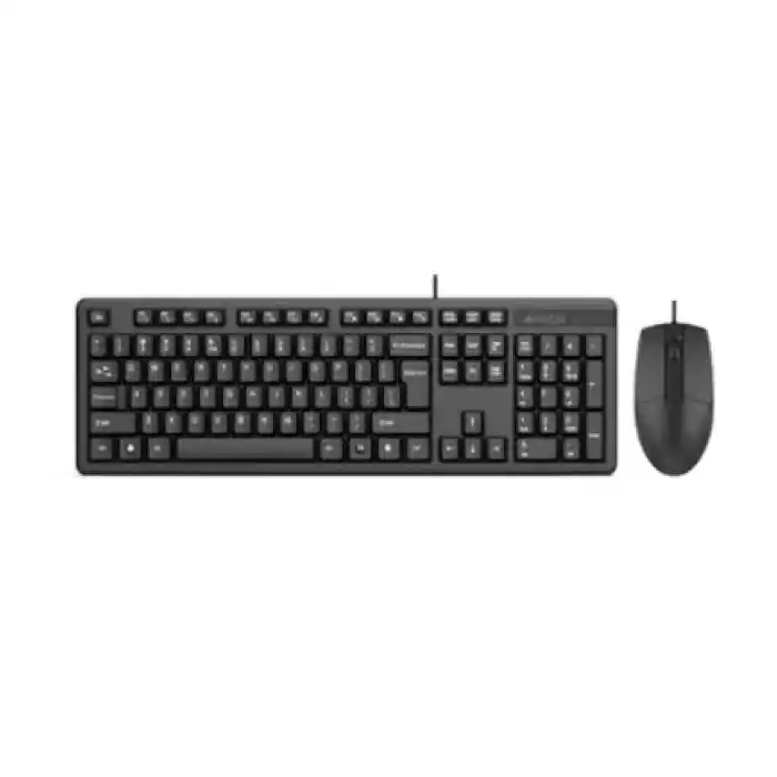 A4 TECH KR-3330 Q Türkçe USB Standart Siyah Klavye+ Mouse
