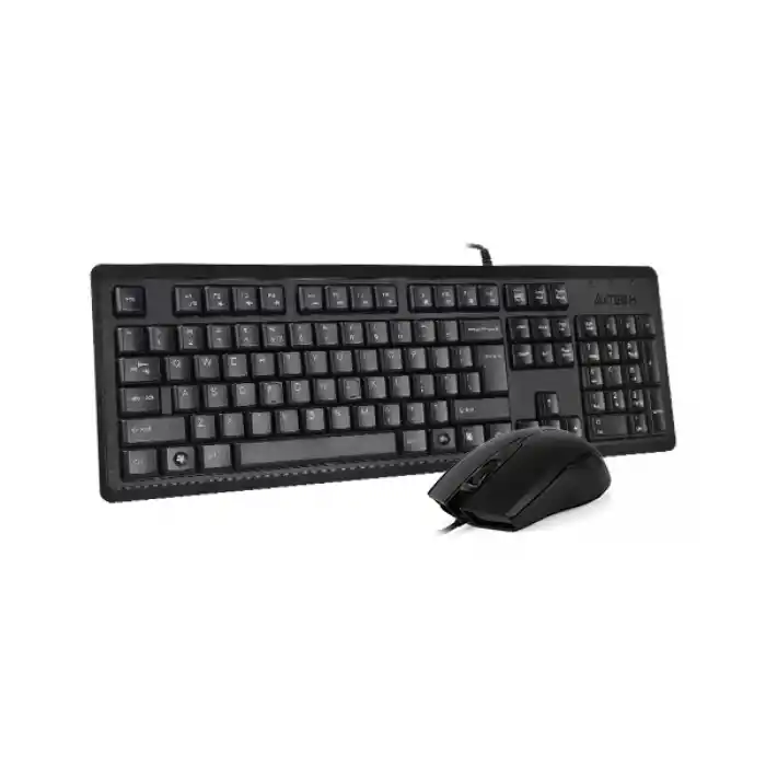 A4 TECH KR-9276 Q Türkçe USB Standart Siyah Klavye+ Mouse