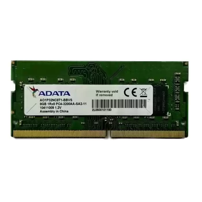 ADATA AO1P32NC8T1-BBVS 8GB DDR4 3200Mhz Notebook Bellek