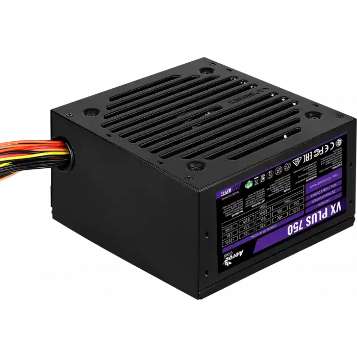 AEROCOOL AE-VXP750 750W Power Supply Aktif PFC