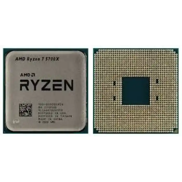 AMD Ryzen 7 5700X (8 Çekirdek) 3.8GHz ~ 4.6GHz 36mb AM4 İşlemci Tray (Fansız)