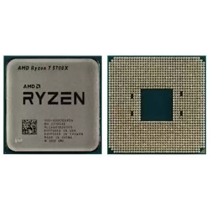 AMD Ryzen 7 5700X (8 Çekirdek) 3.8GHz ~ 4.6GHz 36mb AM4 İşlemci Tray (Fansız)