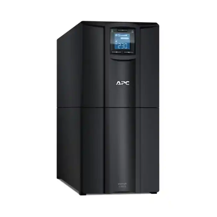 APC Smart-UPS C Line Interactive 3kVA Tower 230V 8x IEC C13+1x IEC C19 outlets USB and Serial communication AVR