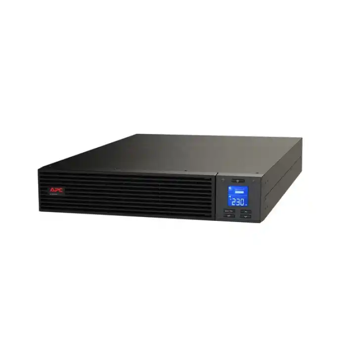 APC Easy UPS On-Line 2000VA Rackmount 2U 230V 4x IEC C13 outlets Intelligent Card Slot LCD W/O rail kit