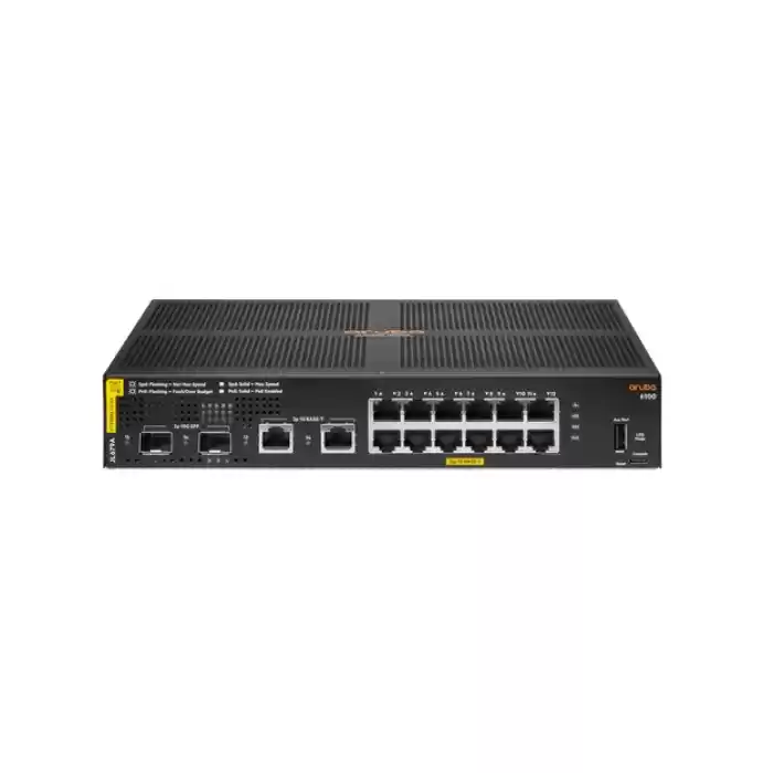 Aruba 6100 12G CL4 2SFP+ 139W Swch