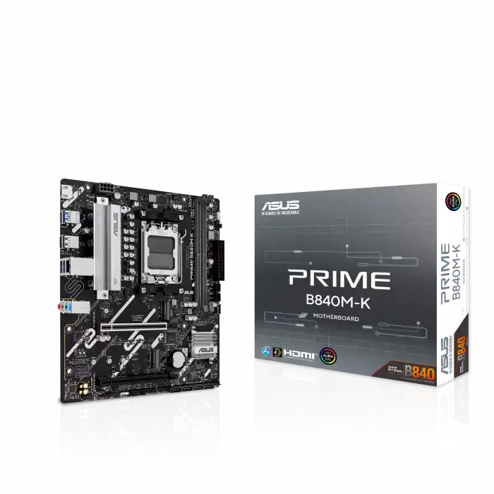 ASUS PRIME B840M-K AM5 DDR5 mATX ANAKART