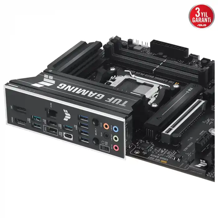 ASUS PRIME B850-PLUS WIFI B850M DDR5 (Vga Yok) GLan 2.5G ATX HD DP WIFI6 BT M2 RGB AM5 AMD Anakart