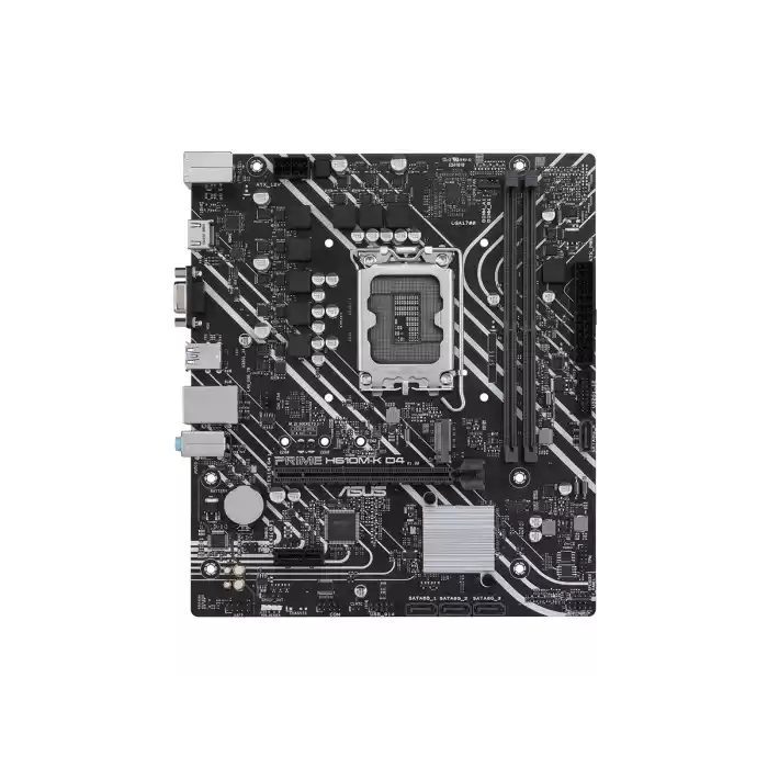 ASUS PRIME H610M-K D4 Intel H610 LGA1700 DDR4 3200 HDMI M2 USB3.2 MATX ASUS 5X P