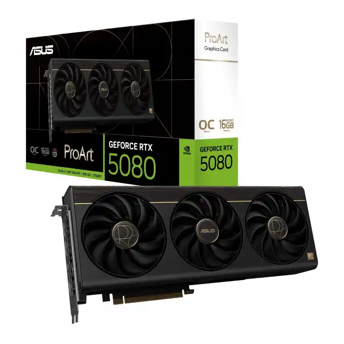 ASUS PROART-RTX5080-O16G GeForce RTX 5080 256BIT