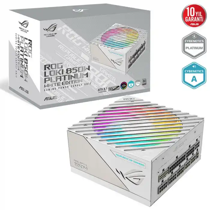 ASUS ROG LOKI SFX-L 850W PLATINUM BEYAZ PSU