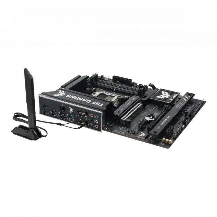 ASUS TUF GAMING B650E-PLUS WIFI B650 DDR5 (Vga Yok) GLan 2.5G ATX HD DP WIFI BT M2 RGB AM5 AMD Anakart