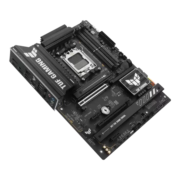 ASUS TUF GAMING B650E-PLUS WIFI B650 DDR5 (Vga Yok) GLan 2.5G ATX HD DP WIFI BT M2 RGB AM5 AMD Anakart