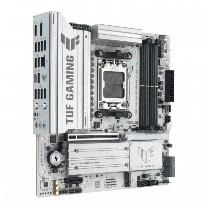 ASUS TUF GAMING B850M-PLUS WIFI 7 AMD ANAKART BEYAZ