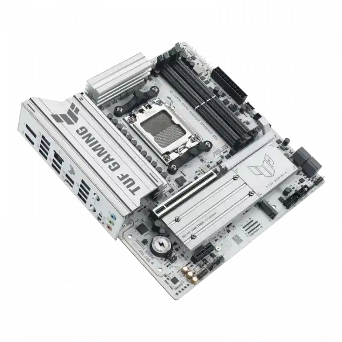 ASUS TUF GAMING B850M-PLUS WIFI 7 AMD ANAKART BEYAZ