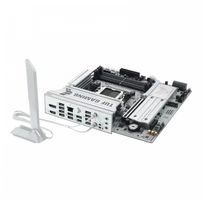 ASUS TUF GAMING B850M-PLUS WIFI 7 AMD ANAKART BEYAZ