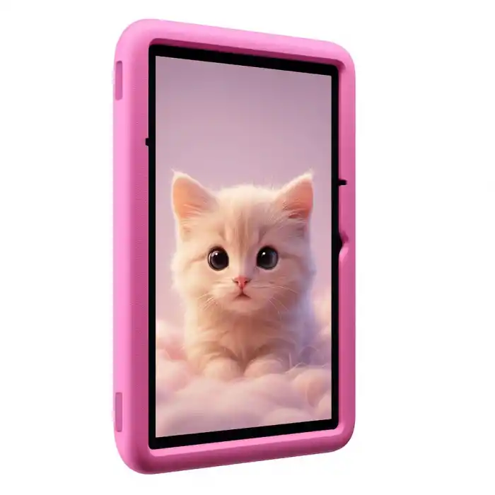 Blackview TabA6 Kids Tablet 10.1"/12 GB(4GB+8GB)/128 GB/8 MP+5 MP/Android14+Kılıf Dahil (Pembe)