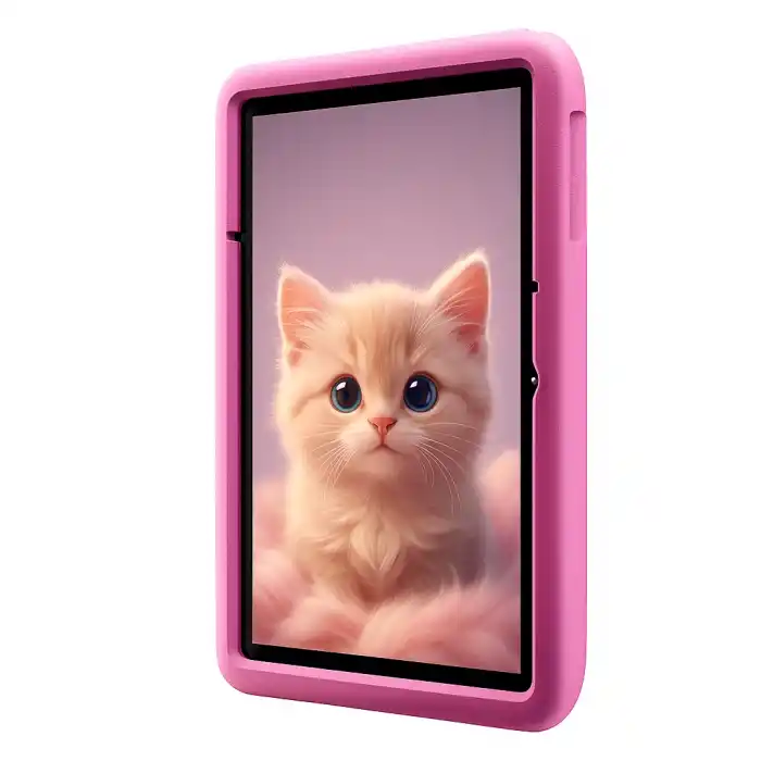 Blackview TabA6 Kids Tablet 10.1"/12 GB(4GB+8GB)/128 GB/8 MP+5 MP/Android14+Kılıf Dahil (Pembe)