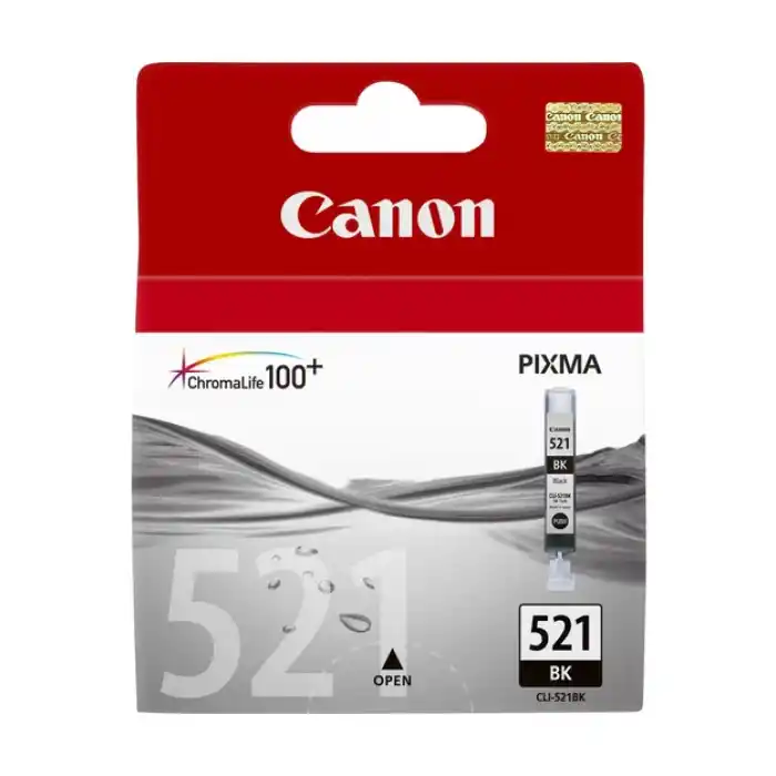 Canon CLI-521 BK Mürekkep K. 2933B004