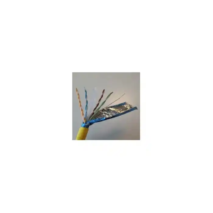 Cat6A F/UTP LSZH Makara 4P 500m Sarı