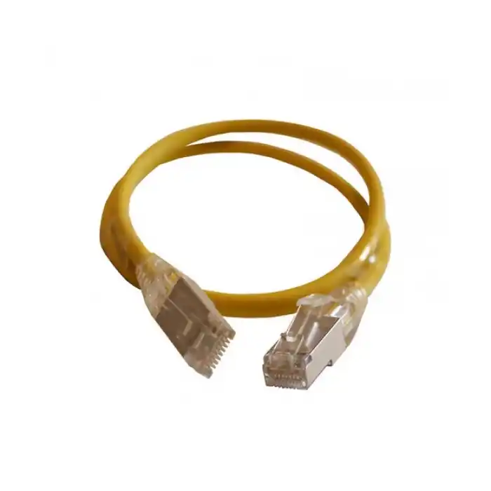 Cat6A S/FTP HD Patch Cord LSZH 0,5m Sarı
