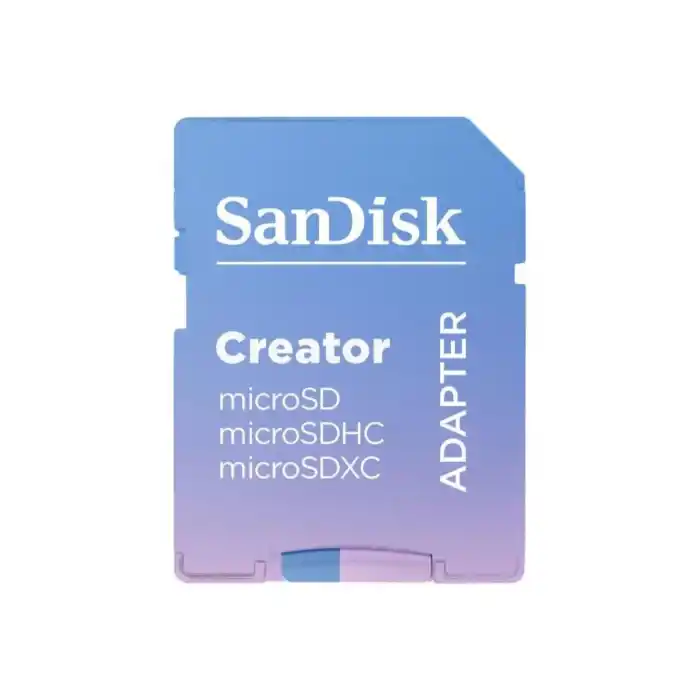 Creator 256GB 190/130MB/s microSDXC UHS-I A2 V30 Adaptörlü Hafıza Kartı SDSQXAV-256G-IN6MS