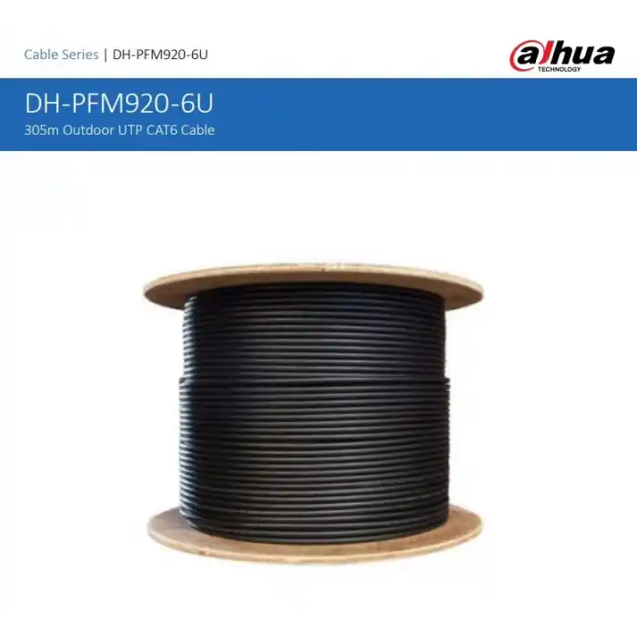 DAHUA DH-PFM920-6UN UTP DIŞ ORTAM CAT6 BAKIR KABLO