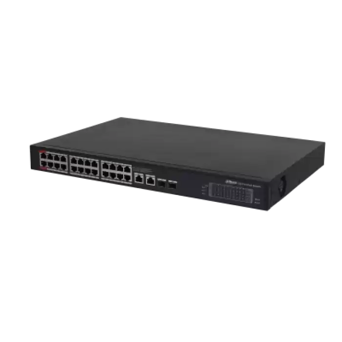 DAHUA PFS3228-24GT-360 24 PORT 24XGE-2XGE-2XGE/SFP 360W POE SWİTCH