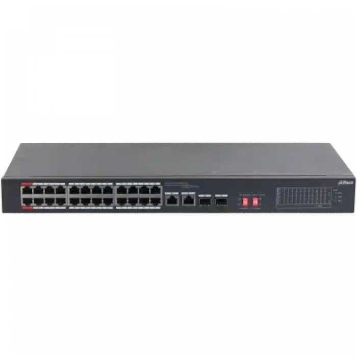 DAHUA S3226-24ET-240 24 PORT 24XFE-2XGE-2X1GE/SFP 240W POE SWİTCH