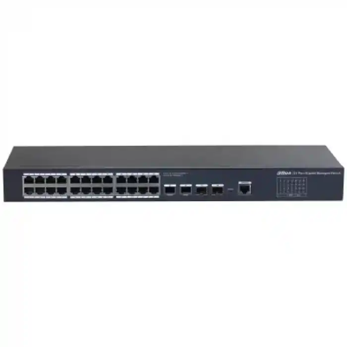 DAHUA SG4028 28 PORT 10/100/1000 +2SFP WEB YONETIL