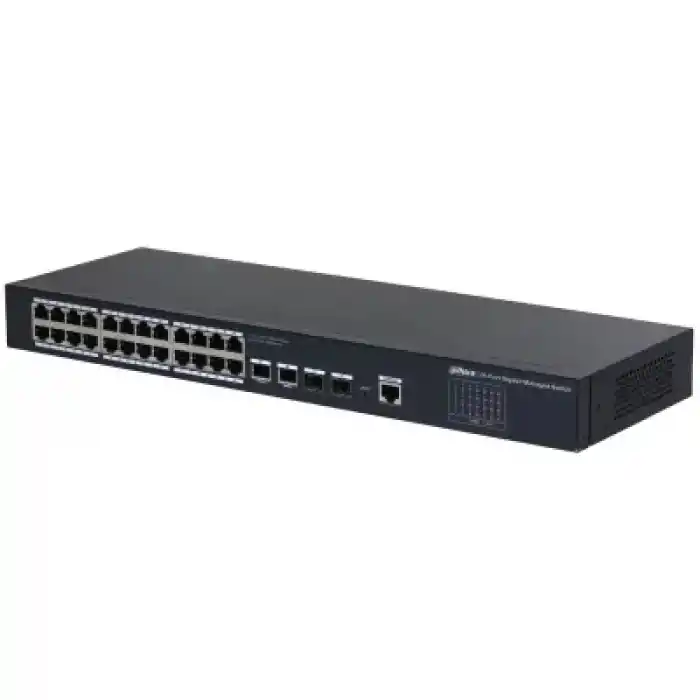 DAHUA SG4028 28 PORT 10/100/1000 +2SFP WEB YONETIL