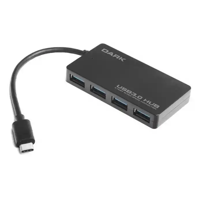 DARK DK-AC-USB31X4 4 Port Type-C USB Çoklayıcı