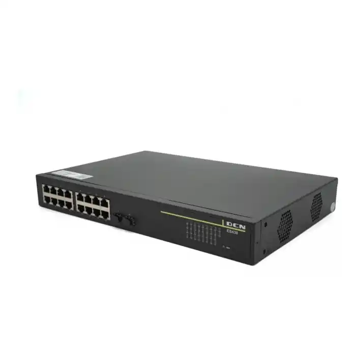 DCN,ES430-18P-P,16 port gig POE+2 SFP We Smart Switch