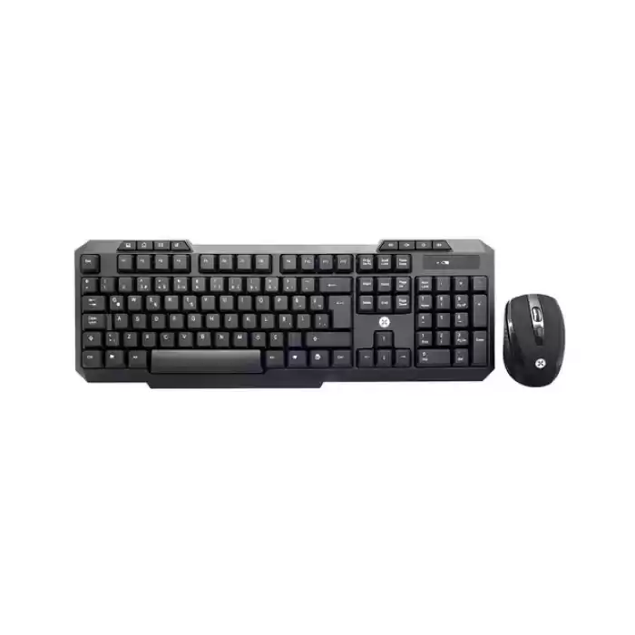 Dexim KM-317 Slim Kablosuz Kl Mouse Set