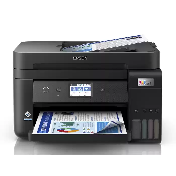 EPSON L6290 EcoTank WiFi, Eth.Dublex, Faks Yazıcı Tarayıcı,Fotokopi LCD A4
