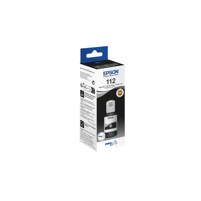 EPSON T06C14 (112) EcoTank Black Siyah Şişe Mürekkep 127 ml